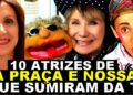 🔵 POR ONDE ANDA: 10 ATRIZES DE A PRAÇA É NOSSA QUE SUMIRAM DA TV! ONDE ESTÃO AGORA?🔵