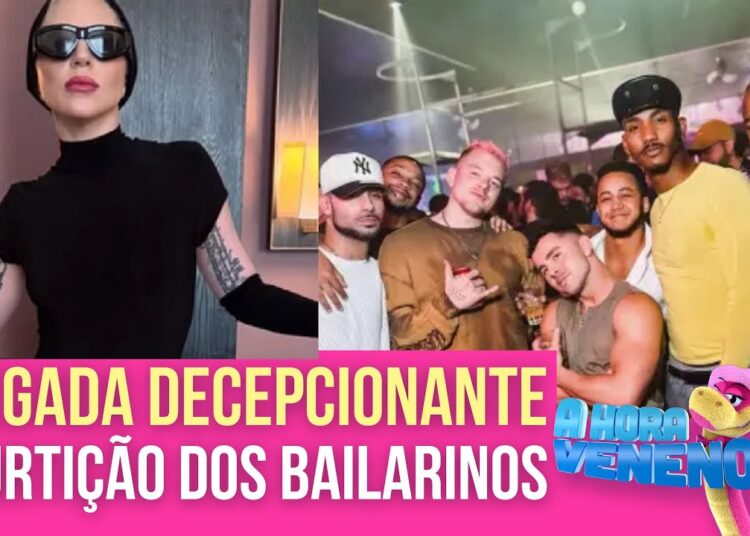 DIFERENTE DE LADY GAGA: BAILARINOS DA CANTORA APROVEITAM CARTÕES POSTAIS DO RIO | A HORA DA VENENOSA