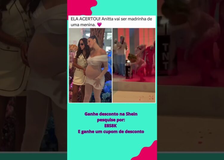 Anitta vai ser madrinha de uma menina #famosos #fofoca #ultimasnoticia #noticias #fofocas