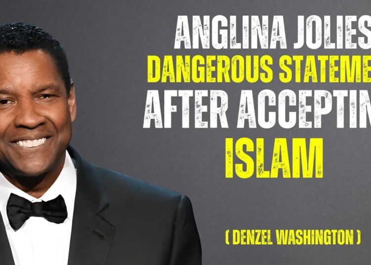 Angelina Jolie’s Unexpected Journey to Islam: What Really Happened |  Denzel Washington
