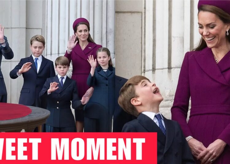 Prince Louis’s playful behavior charmed royal enthusiasts at the VE Day celebrations