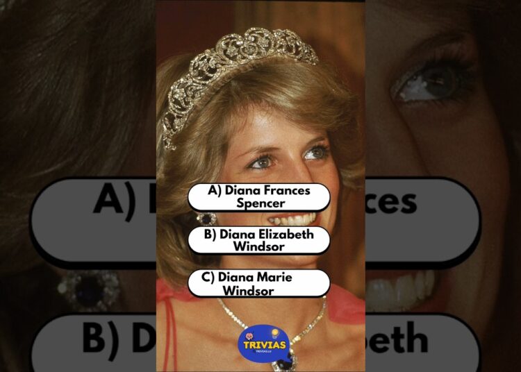 Trivia sobre la princesa Diana #princesa #princess #diana #princesadiana #ladydi #realeza #trivia