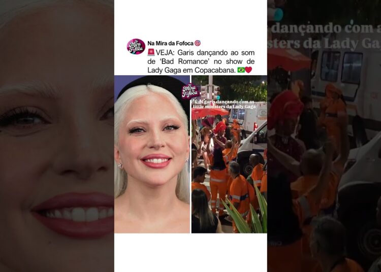 LADY GAGA UNIOU O BRASIL TODO😭❤️🇧🇷 #ladygaga #multishow #globo