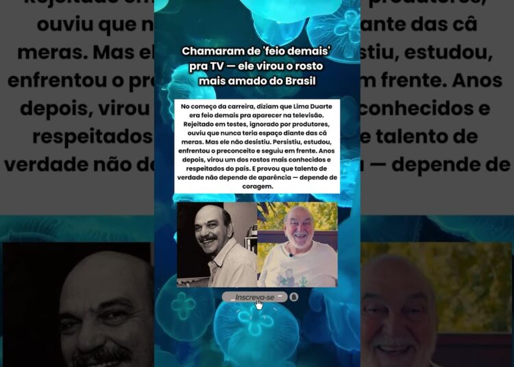Chamaram ele de FEIO DEMAIS — virou o rosto mais amado do Brasil