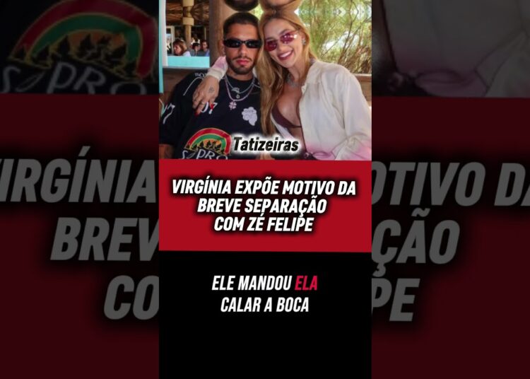 Virgínia expõe motivo de breve separação #Fofocas #Famosos