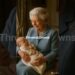 Queen Elizabeth and George #royal #real #realeza #princess #shorts #funny #reels #viral #queen #mom