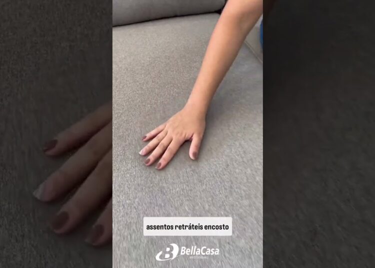 Sofá com Mega Assento na Bella Casa de Realeza