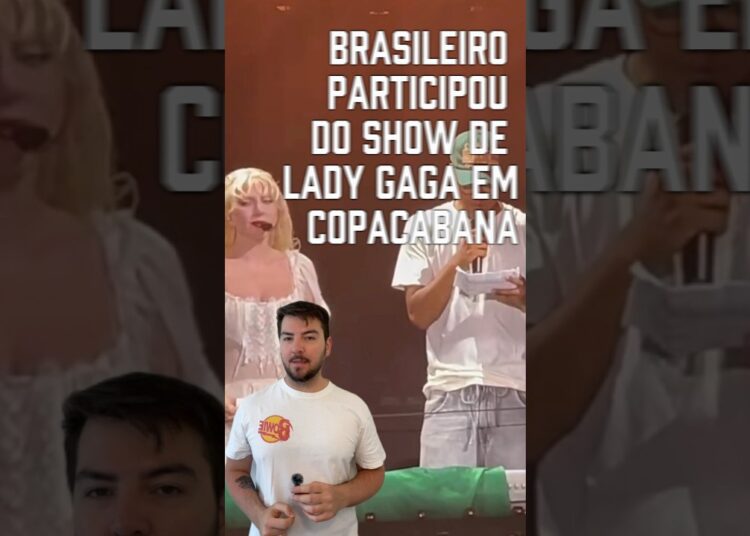 O Brasileiro que CONQUISTOU Lady Gaga em Copacabana