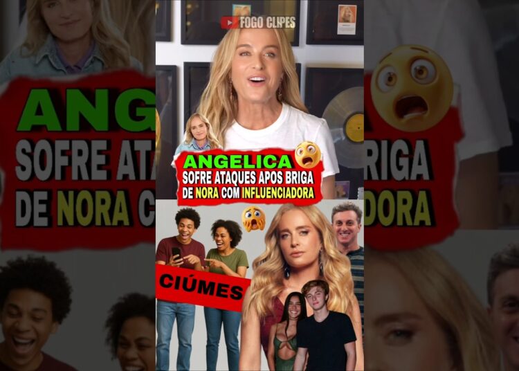 Angélica vira alvo nas redes após discussão da nora com influenciadora! por causa de seu filho 😱🔥