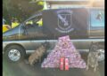 Van paraguaia que levava drogas para Chapecó é interceptada em Realeza