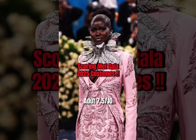 Score for the Stars at the Met Gala 2025 (Part1) #shortsfeed #metgala #shorts