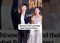 Which Chinese Actors Star in the MOST POPULAR Dramas? #youtubeshorts #bailu