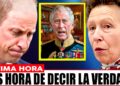 ¡El príncipe William se derrumba cuando la princesa Ana revela el último deseo del rey!