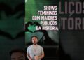 Os 5 MAIORES Shows Femininos da História Mundial da Música!