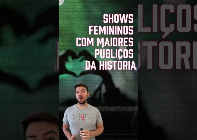 Os 5 MAIORES Shows Femininos da História Mundial da Música!