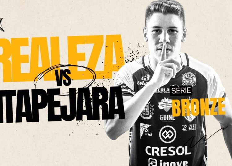 REALEZA FUTSAL X A.E.F ITAPEJARA  – SÉRIE BRONZE – TRANSMISSÃO OFICIAL