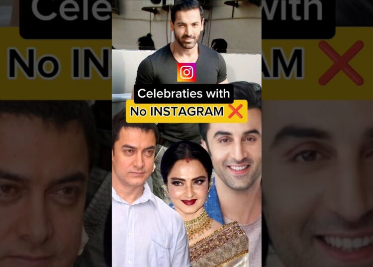 Bollywood Stars with No Instagram?! 📵 #ytshorts #shorts #bollywood