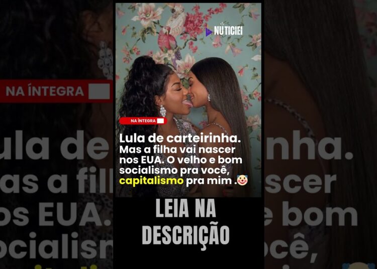 Ludmilla está nos EUA para o nascimento da filha. sua fala dividiiu opiniões. #nuticiei #ludmilla