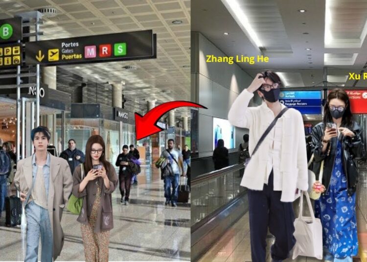 Zhang Linghe & Xu Ruo Han Spotted in Airport | Secret Trip or Love in Hiding ?