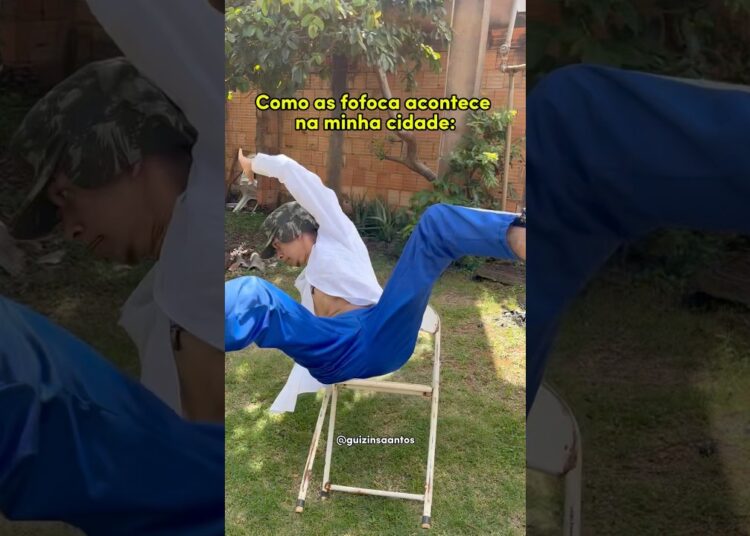 Como as fofoca acontece na minha cidade: 🤣 #humor #comedia #shorts #fofoca #cidade