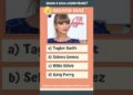 Desafio de Imagens #2 Quem é a celebridade?  Acerta 7? #quiz #celebridades #diversão #educação