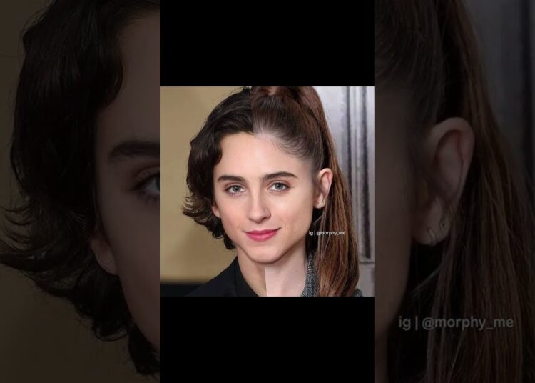 These Stars Could Play Twins in Movies! 👯‍♀️ (Timothée, Margot, Nina & More) #celebrity #shorts