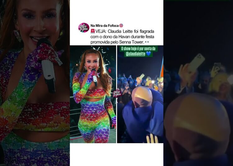 CLÁUDIA LEITTE COM DONO DA HAVAN🚨😱 #fofoca #claudialeitte #famosos #lgbt