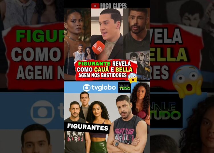 Figurante de “Vale Tudo” expõe comportamento REAL de Cauã Reymond e Bella Campos nos bastidores! 😱