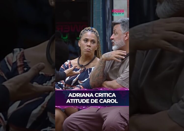 Adriana acusou Carol de espalhar fofocas para prejudicar seu marido #powercouple #shorts