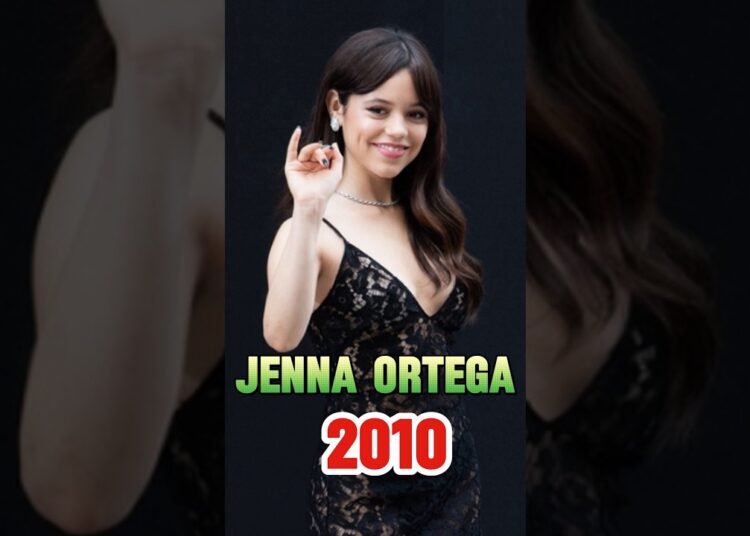 Most American Actress Jenna Ortega 2010s to 2025 Now and Than #americanactor