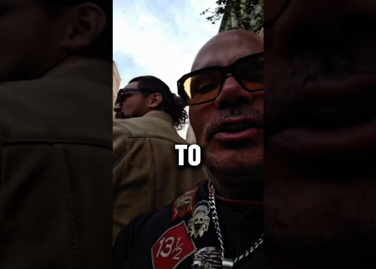 Redrum MC President with Jason Momoa & Batista 🏍️🔥