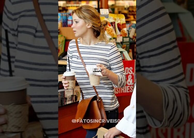Jennifer Lawrence é a atriz mais pobre😱#curiosidades #noticias #brazil