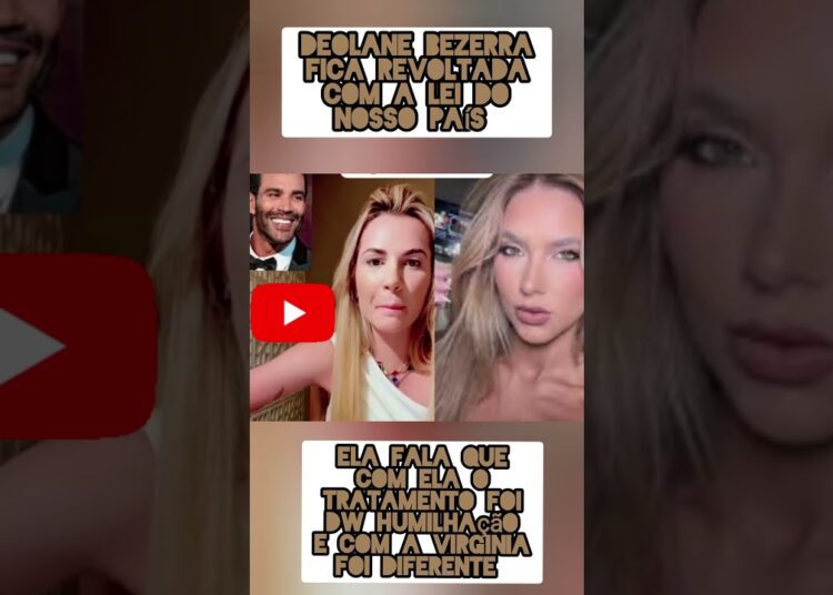 deolane está revoltada e fala que com ela foi diferente ela foi presa e bloquearam as contas #fofoca