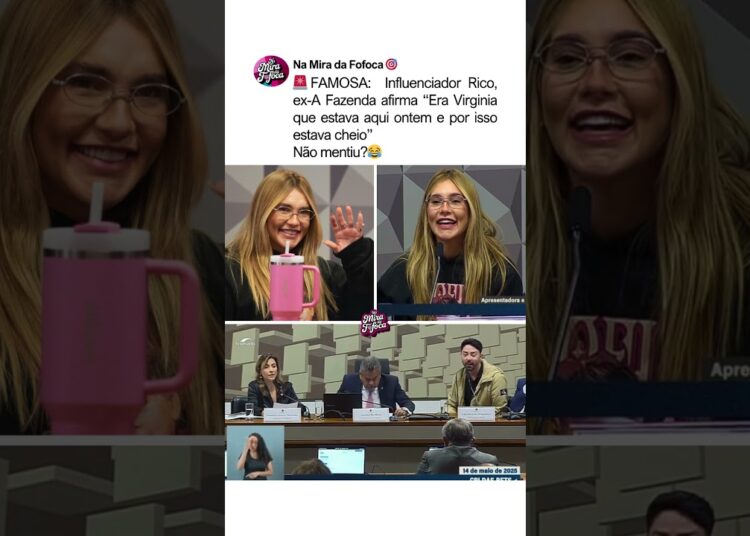 VIRGINIA PARA O BRASIL NÉ?😂 #virginia #fofoca #brasil #famosos APOSTAS
