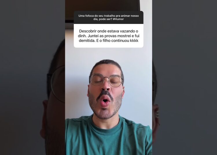 Uma fofoca do seu trabalho pra animar nosso dia, pode ser? #Humor #Fofoca