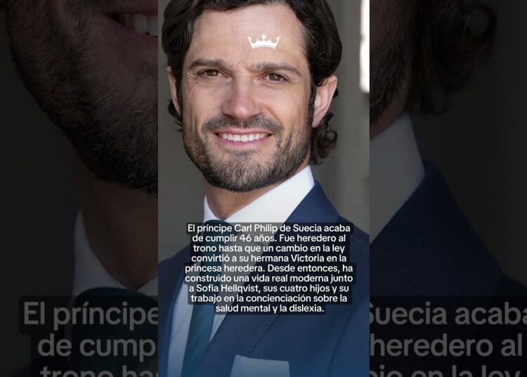 🇸🇪👑 #suécia #carlphilip #noticias #realeza