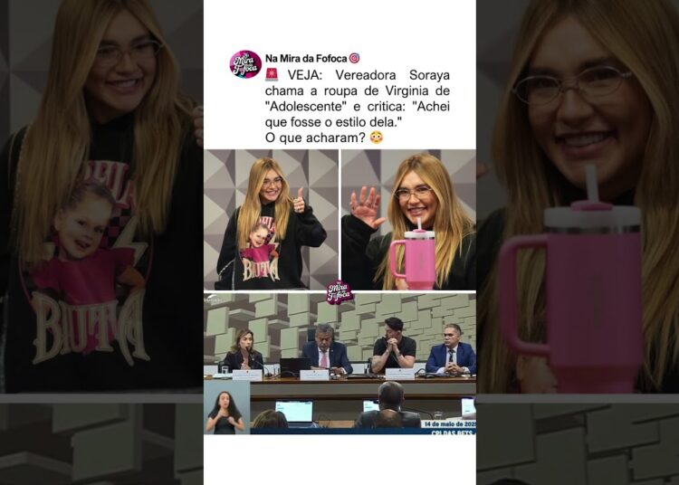 SORAYA CHAMA VIRGINIA DE ADOLESCENTE🚨😱 #fofoca #brasil #virginia #famosos APOSTAS