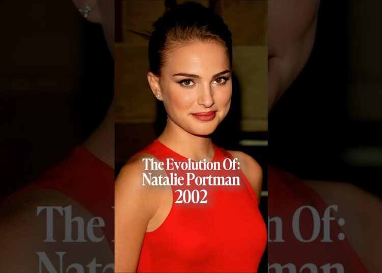 The Evolution of Natalie Portman 😲#natalieportman #evolution