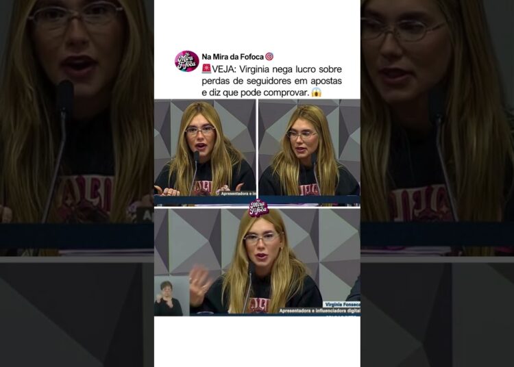 VIRGINIA NEGA LUCRO COM APOSTAS🚨😱 #virginia #fofoca #famosos #brasil