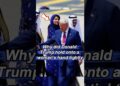 Why did Trump hold onto a woman’s hand tightly in front of the Saudi Crown Prince #Trump #usa #fyp
