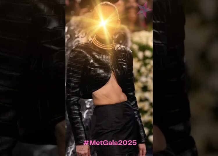Guess this iconic pop stars from their Met Gala 2025 look! #metgala