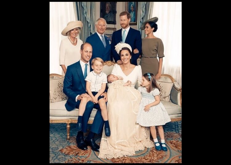 Wow Royals family together at Prince Louis christening interesting moment