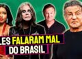 ARTISTAS GRINGOS QUE FALARAM MAL DO BRASIL! sociocrônica
