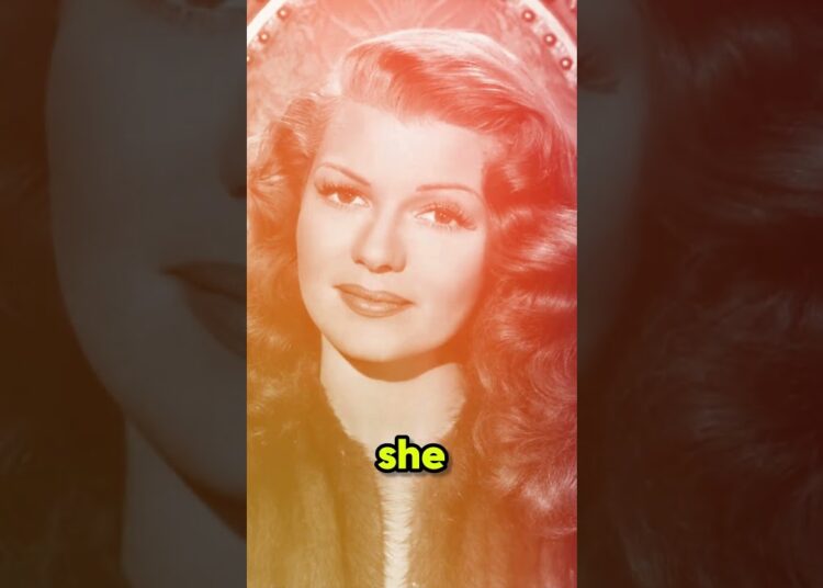 The Hollywood Secret of Rita Hayworth: A Star Forced to Hide Her True Identity.