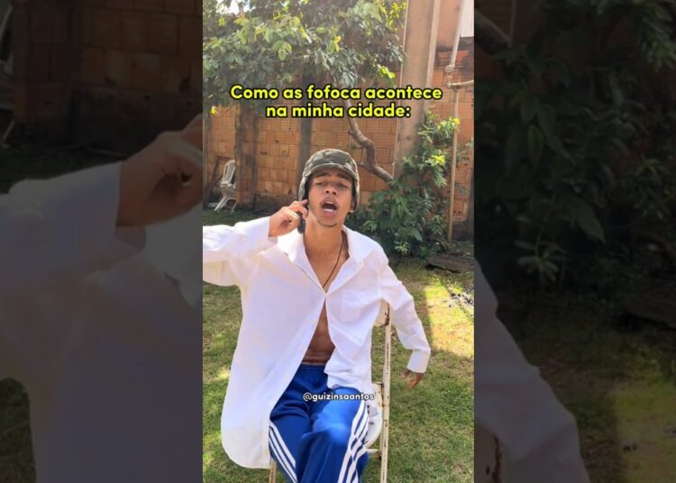 como são as fofocas da minha cidade kkkkkkkk #humor #comedia