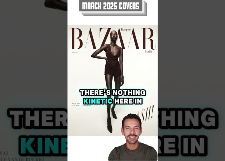 HARPER’S BAZAAR ITALIA Mar.25- by Anok Yai by Willy Vanderperre, Noor Khan & Ned Sims by David Sims
