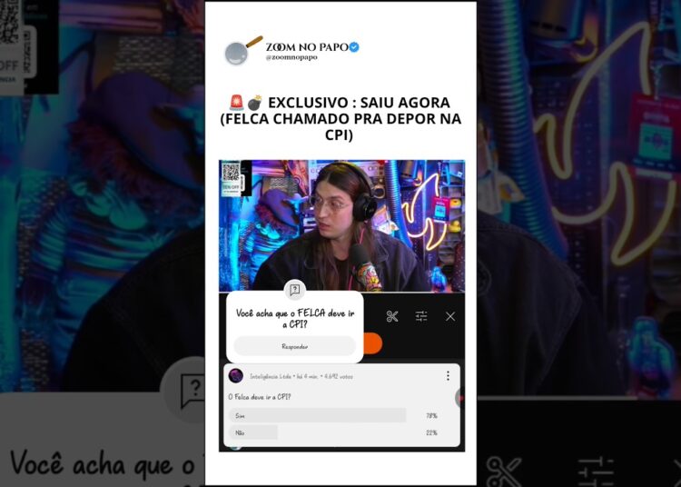 Eita 🚨🤯 FELCA DEVE IR A CPI ? VEJA ISSO ….. #fofocas  #famosos  #felcalives