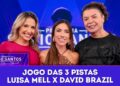 Jogo das 3 Pistas: Luisa Mell x David Brazil | Programa Silvio Santos (18/05/25)