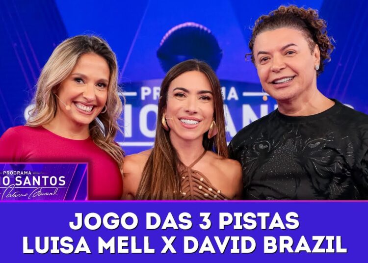 Jogo das 3 Pistas: Luisa Mell x David Brazil | Programa Silvio Santos (18/05/25)