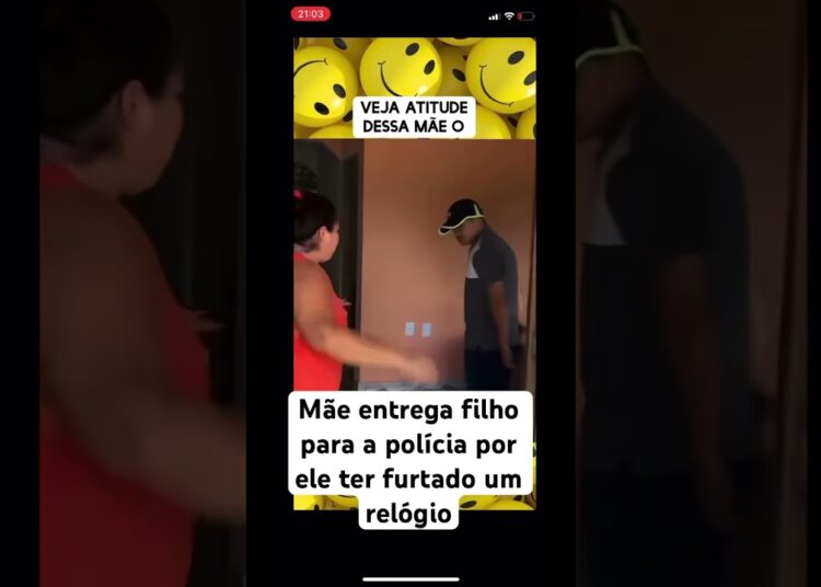 Fofoca: Mãe entrega seu filho para a polícia por ele ter furtado um relógio